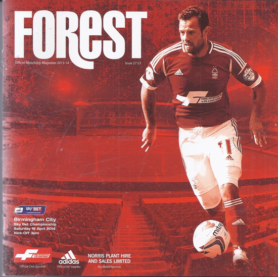 Nottingham Forest FC v Birmingham City FC